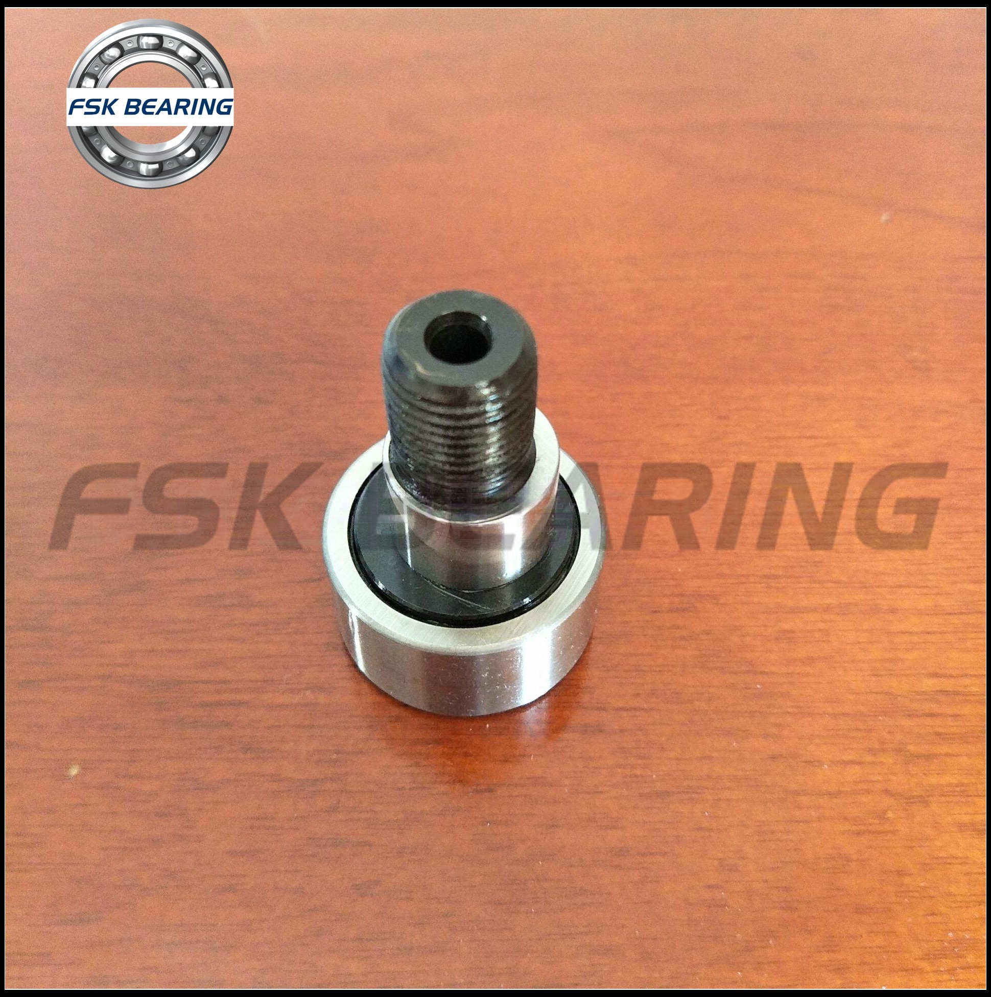 Thicked Steel CFE6R CFE6UUR CFE6BUUR CFE6BR Cam Follower Bearing With Eccentric Sleeve