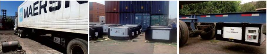 Kingway 15KVA Clip On Diesel Engine Reefer Genset On Reefer Container