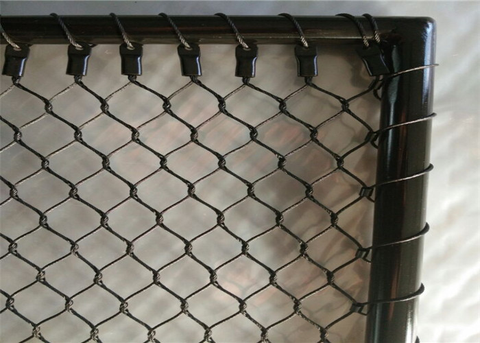 High Strength Stainless Steel Woven Mesh , SS 304 / 316 Woven Wire Mesh Fencing