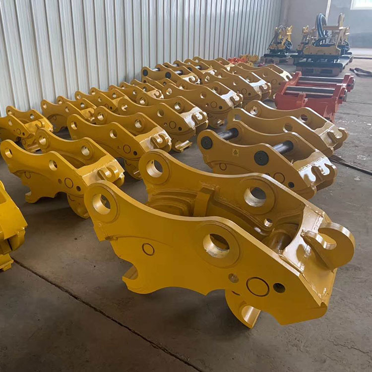 Q345B NM400 Q690 Excavator Attachments OEM Hydraulic Excavator Quick Coupler