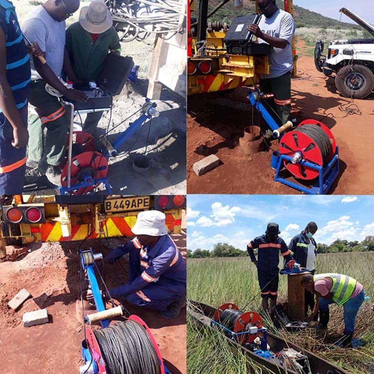 Weatherproof Deep Well View Camera Borehole Well Logging Camera