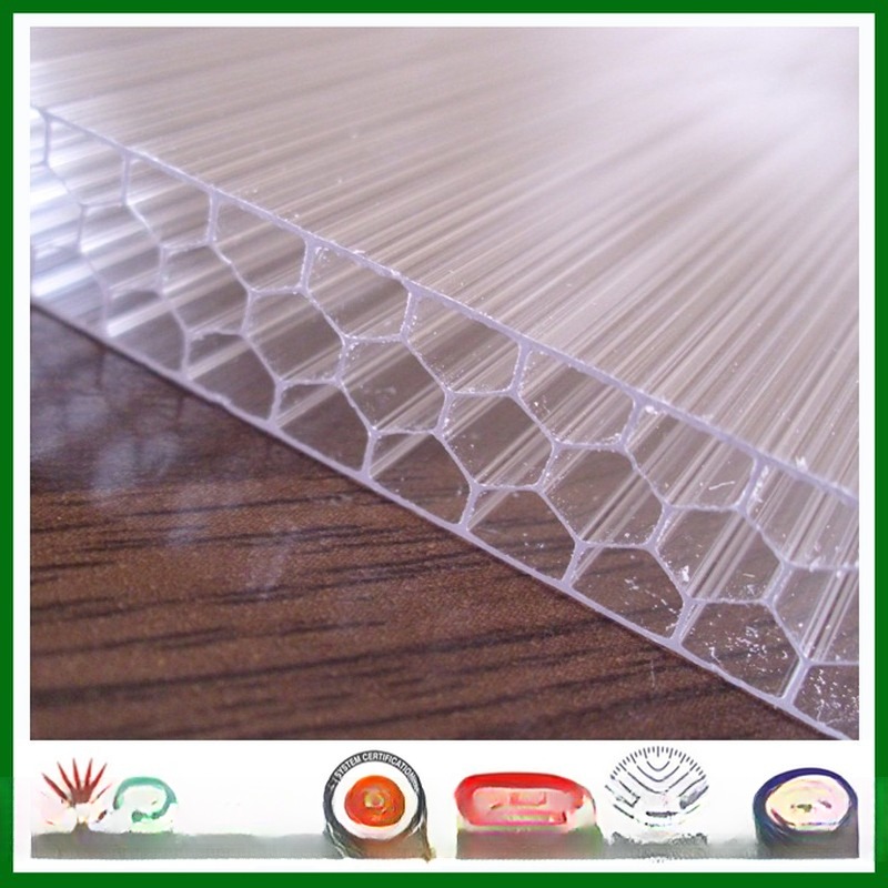 2.1m*6/5.8m Size Makrolon Polycarbonate Sheets With 10mm Thickness