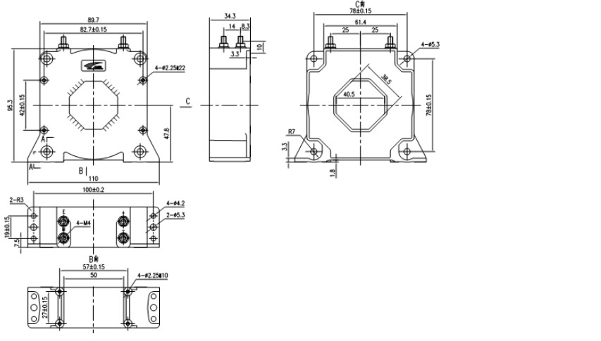 GB/T 25119 Magnetic Balance Hall Current Transducer
