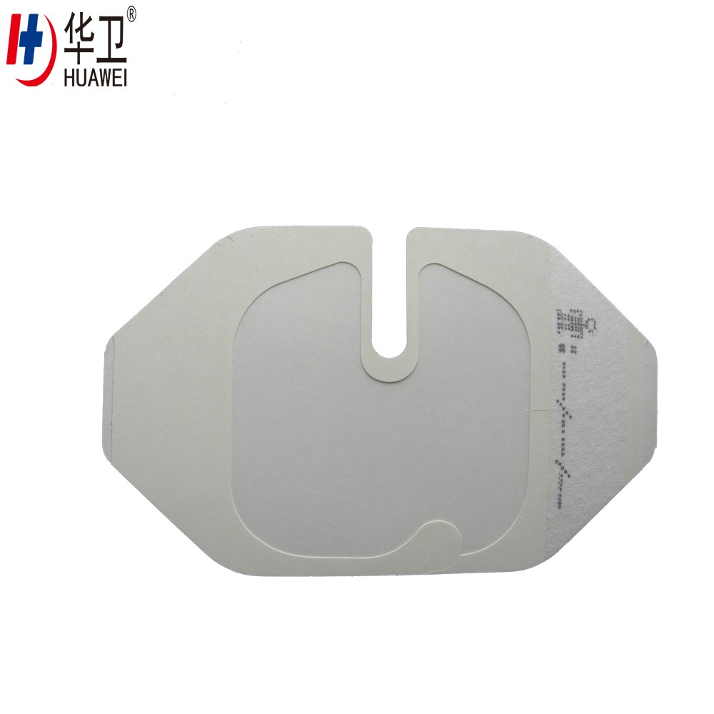 PU film medical i.v. catheter fixing dressing 6*7cm