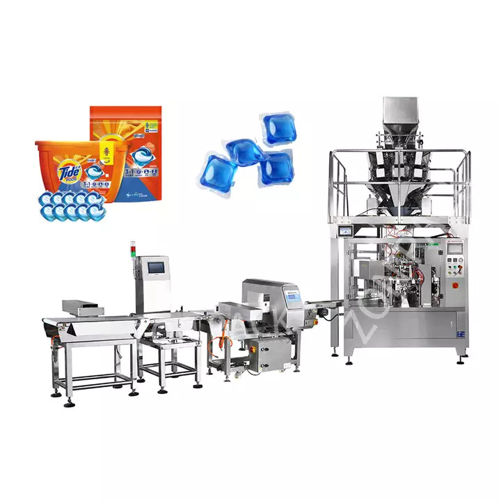 15 Pcs 30 Pcs Premade Bag Packing Machine For Laundry Capsules