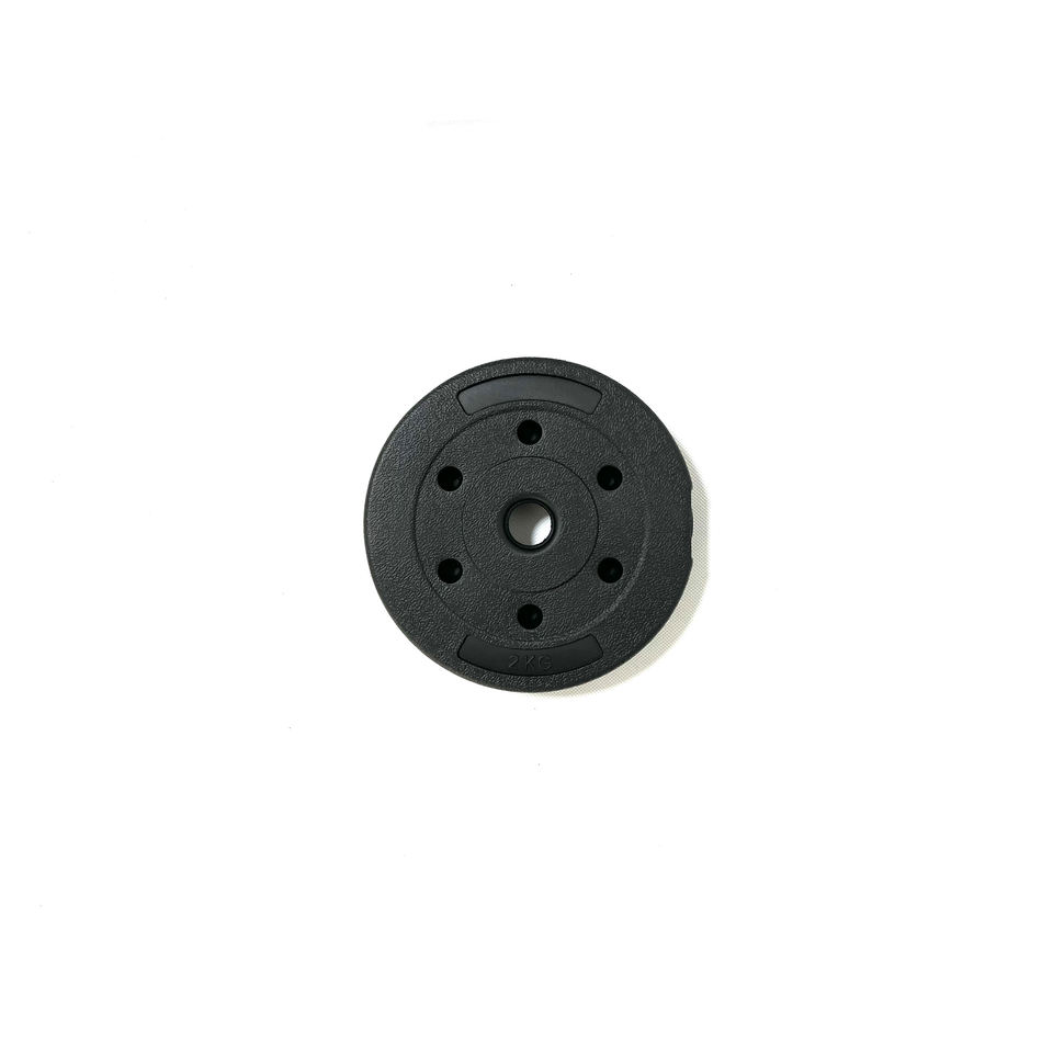 ABS Barbell Weight Lifting Cement Weight Plate Colorful