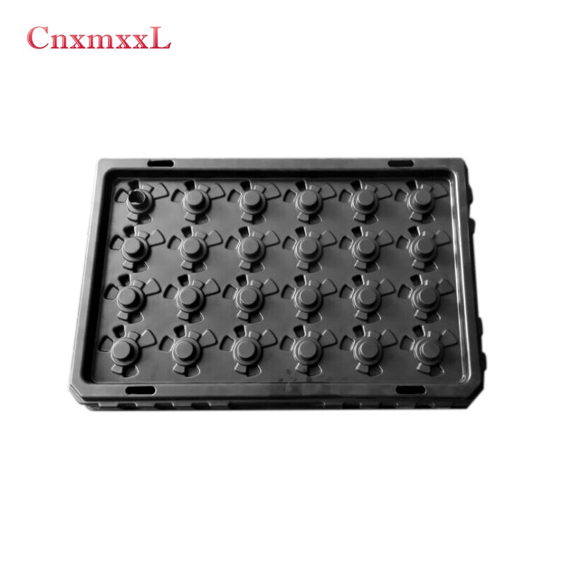 Anti Static EPE Plastic Blister Packaging 80mm Electronic Component Trays