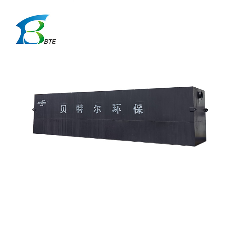 Stainless Steel Sewage Treatment Plant Machine for Removing COD BOD NH-N Efficiently