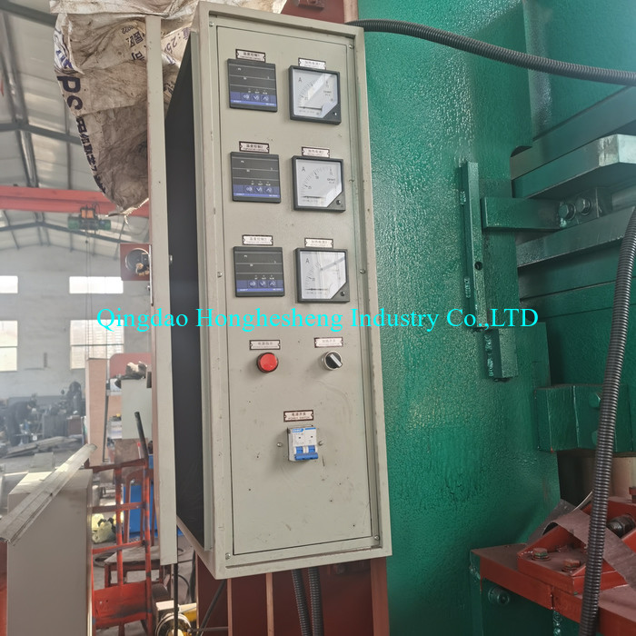 250-500mm Piston Stroke Rubber Plate Vulcanizer Steam Heating