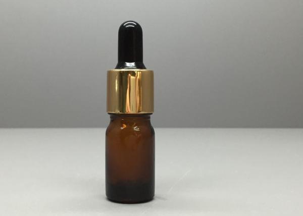 Quality 5ml 10ml 15ml 20ml Amber Colored Essential Oil Glass Bottles for sale