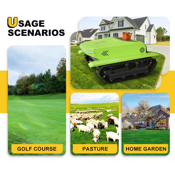 High Quality Robotic Smart Lawn Mower with GPS Navigation Automatic Wireless Grass Trimmer Rc Lawn Mower