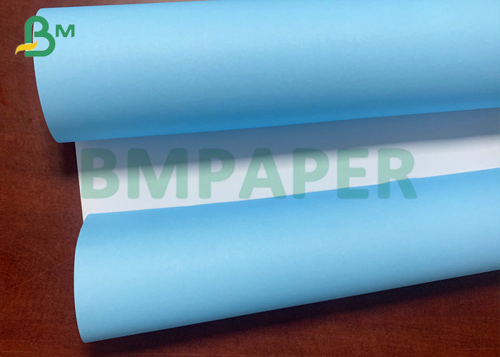 20lb 18'' 24'' 36'' Single - Sided Blueprint Paper For Wide Format Inkjet Printer 