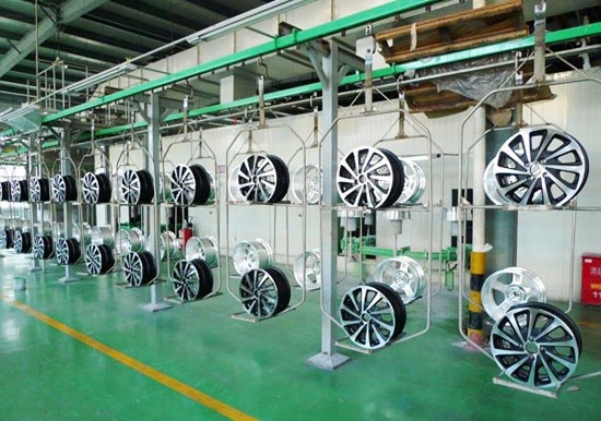 1.1KW 2.2KW Industrial Overhead Conveyor Chain For Powder Coating Line X348