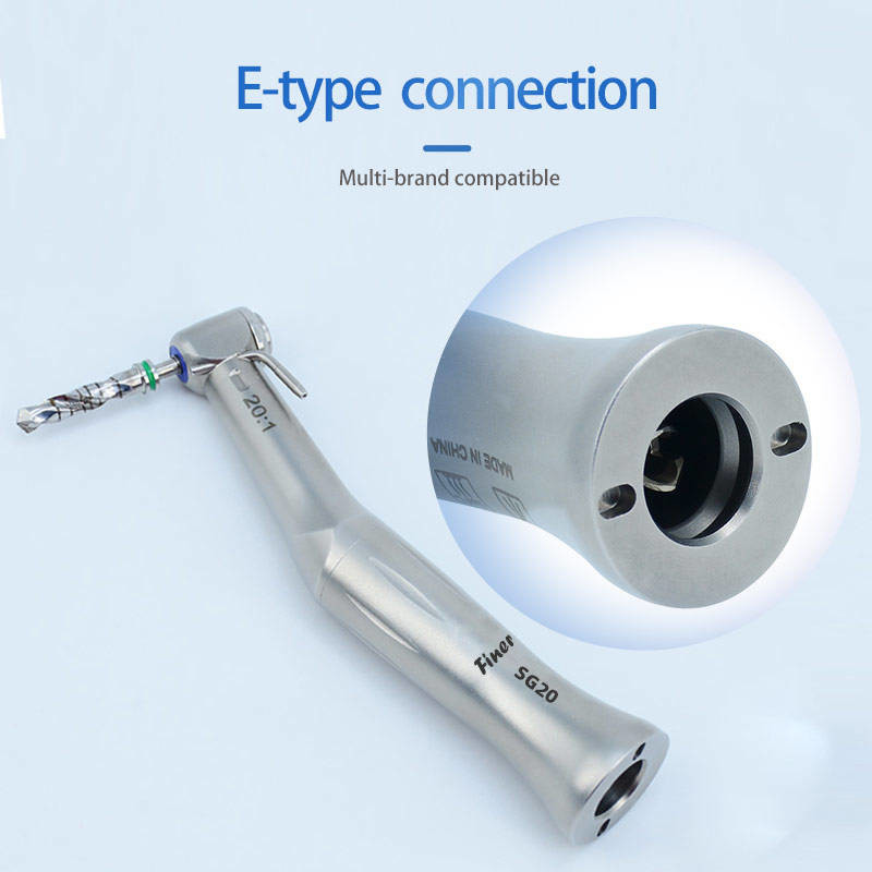 Detachable 80Ncm Dental Implant Tools , Portable Implant Contra Angle Handpiece