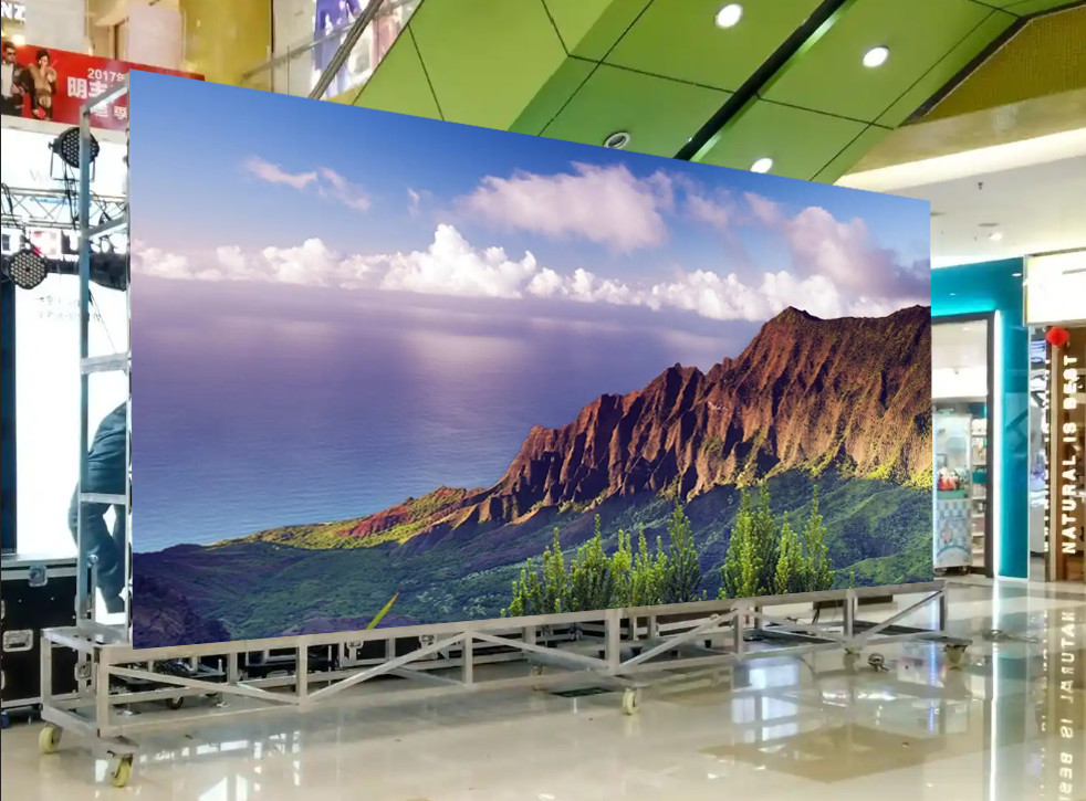 Outdoor Ghost Series Stage Rental LED Display 3.91mm 500x500mm 5000nits High Brightness