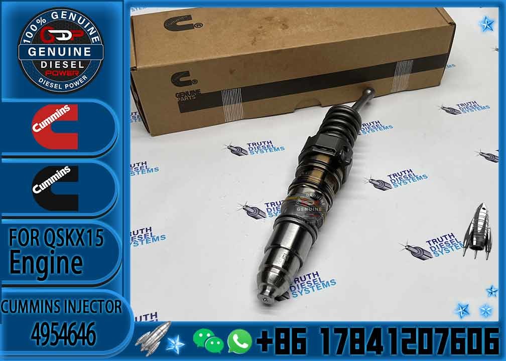 1764365 Genuine Diesel QSX15 Engine Common Rail Fuel Injector 1521978 570016 4954646 4076963 For Scania
