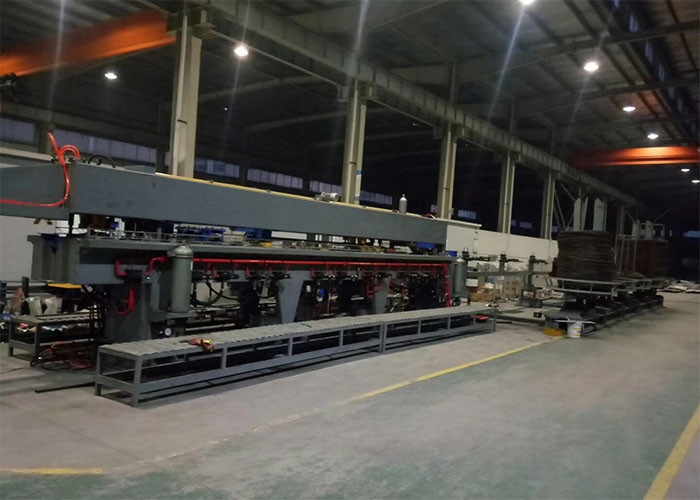 High Speed Truss H Beam Welding Line / Steel Bar Making Machine 20m Every Min