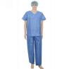 Buy cheap Disposable medical nurse pajamas patient's shirts and pants scrub suit patient from wholesalers