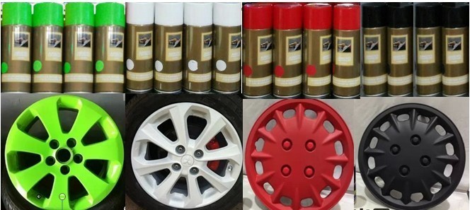 Waterproof Plastic Dip / Rubber Acrylic Spray Paint Multi Purpose Peelable Film Coationg Spray