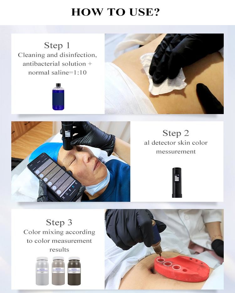ODM 15ml Permanent Makeup Pigments Remove Skin Care Products