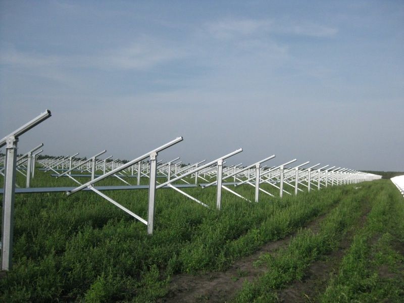 Extruded Aluminum Profiles Aluminium Solar Panel Frame For Ground Solar Mounting System