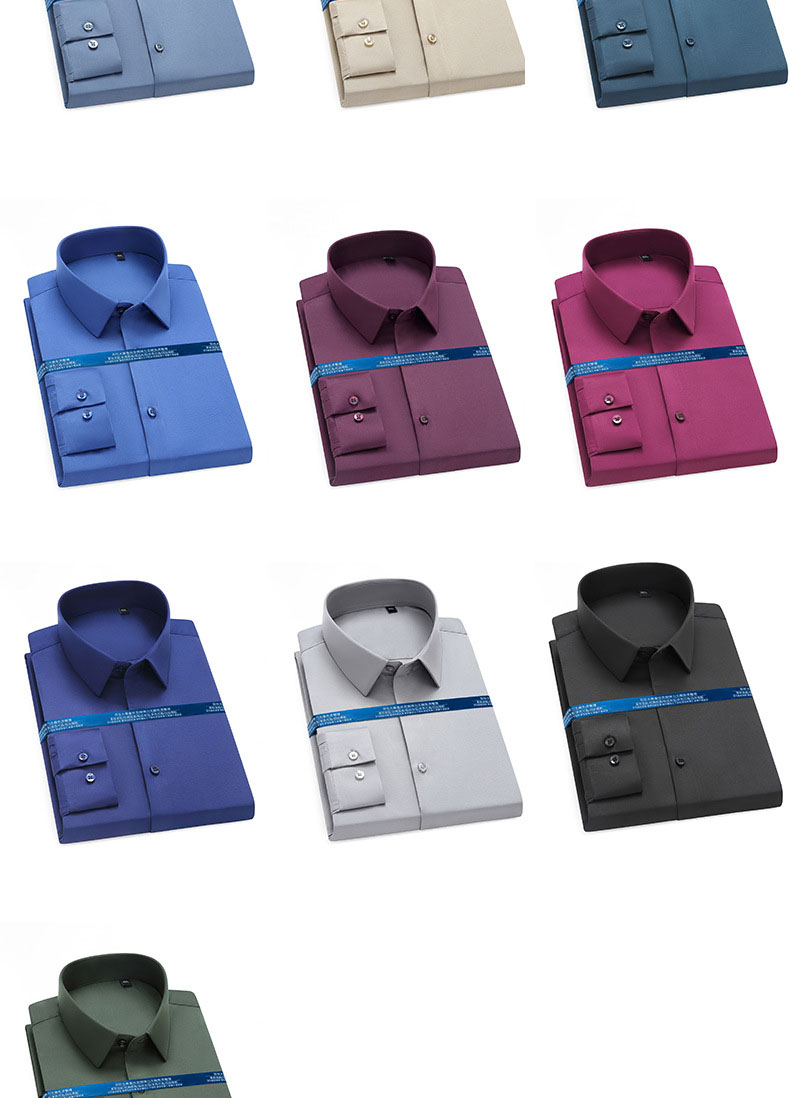 Men's Summer Causal Shirts in Various Colors with Full Sleeves and 5000 Quantity