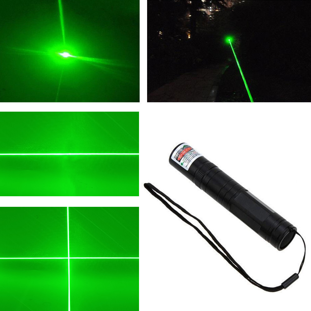532nm High Power Green Laser Pointer Long Range Green Flashlight For Night