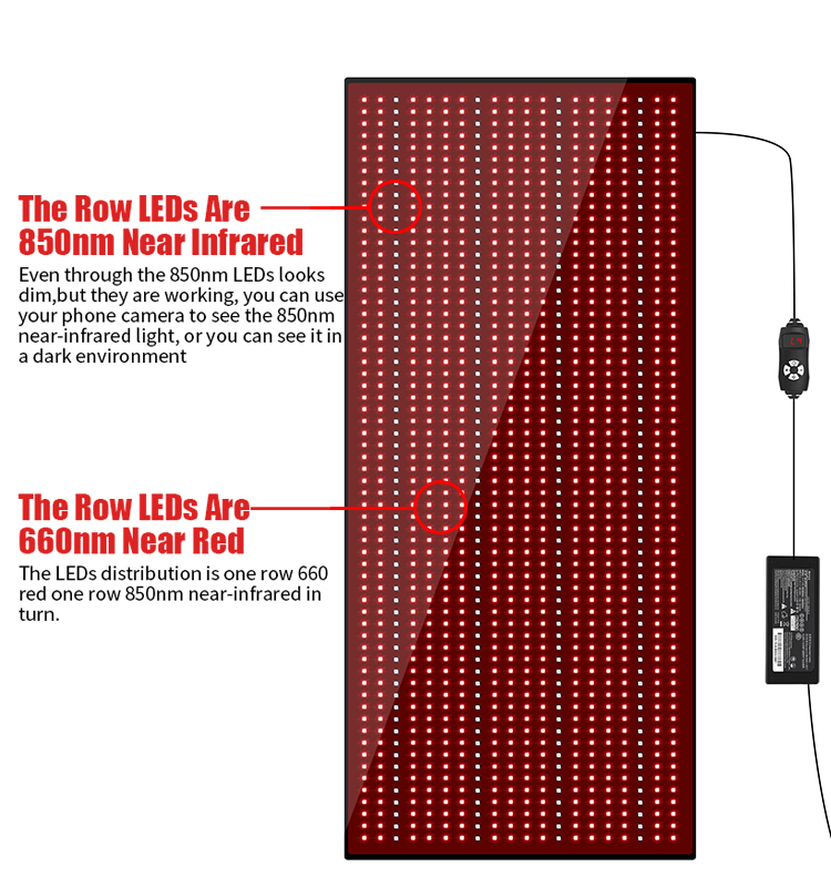 Commercial Red Light Therapy Product Pad Blanket Mats 180cm OEM