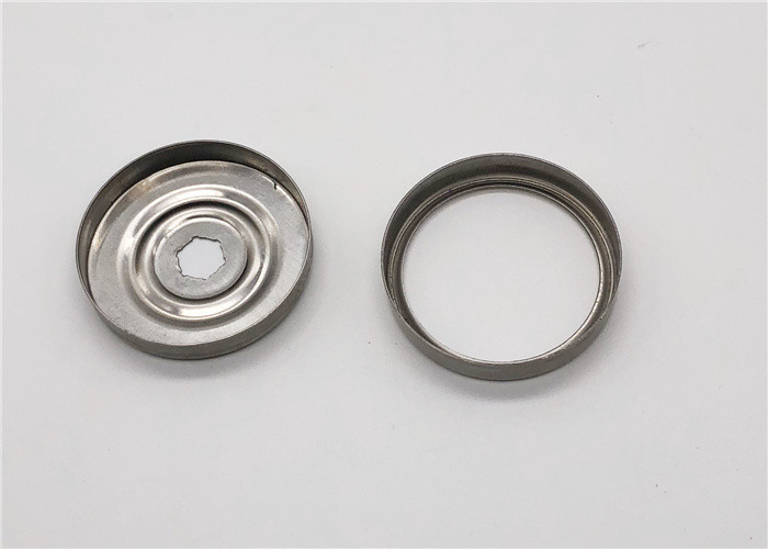 Steel Pressure Gauge Fittings , Small Pressure Gauge Parts Outer Diameter 42mm