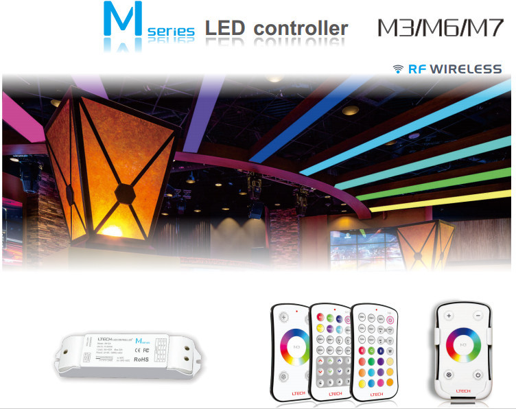 Wireless Rgb Wifi Led Strip Controller Strong Obstructions Penetrating Ability