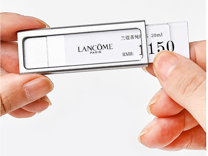 Aluminum Alloy Small Retail Price Display Tags For Red Wine Jewelry Tea Labels