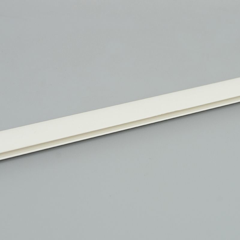 Custom Extrusion Channel H Type Curved PVC Plastic Triangle Profile
