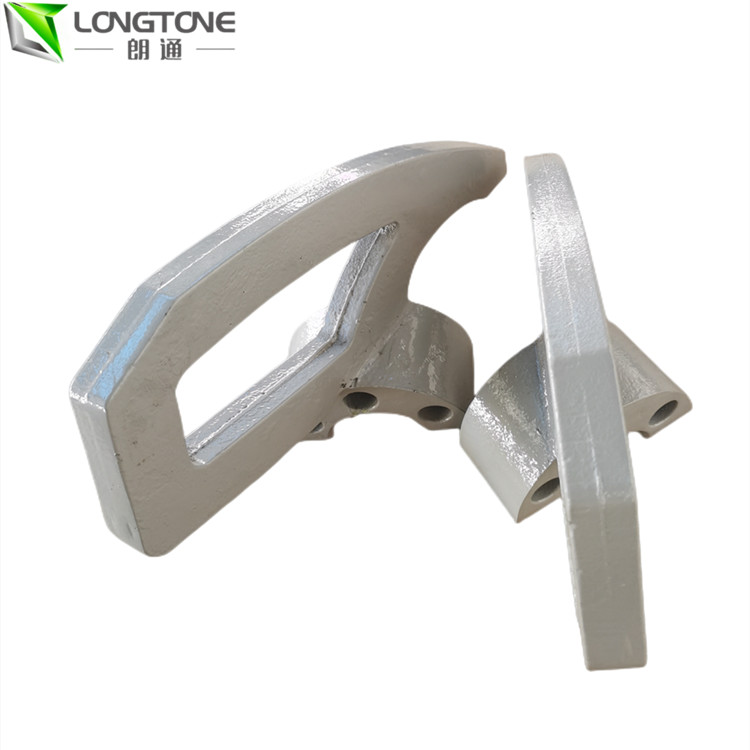 Hardfacing Layer Schwing Concrete Pump Parts Polishing Concrete Mixing Paddle