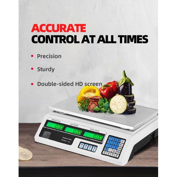 1g Division Veidt ACS Series 4v 4ah Battery Powered Digital Weight Computing Scale 20kg Max Weight User Manual Included