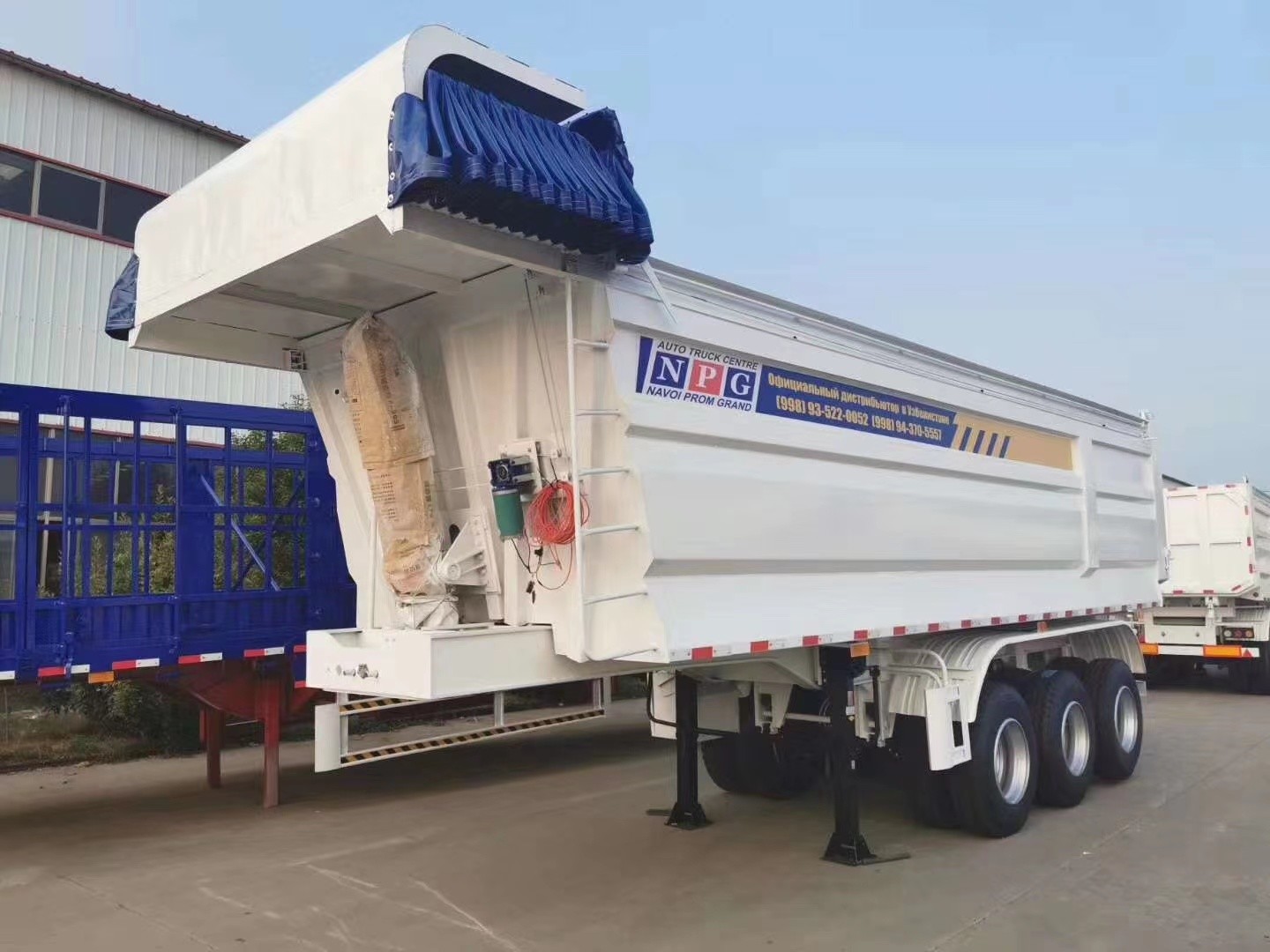Used Semi Trailers Brand New Dump Trailer With 2/3/4 Axles Made In China Load 60 Tons