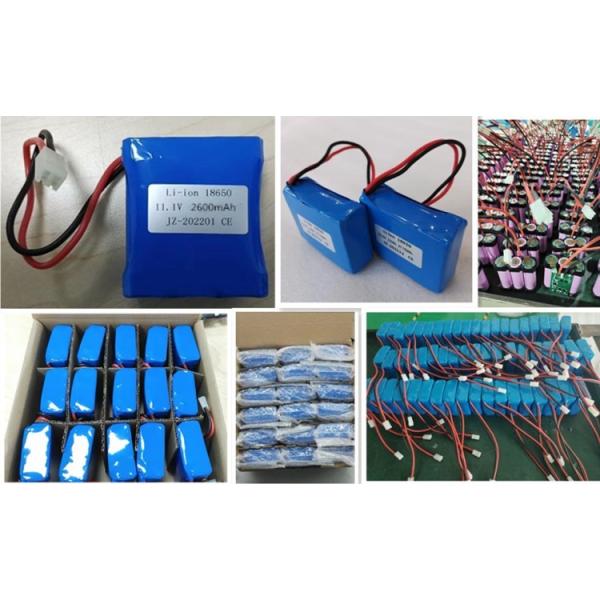 18650 Cell 12 Volt Lithium Battery Pack 3500mAh 12v 40w for Consumer Electronics