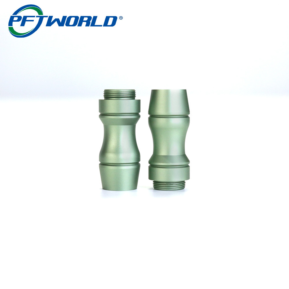 OEM precision aluminum extrusion nozzle turning CNC machining