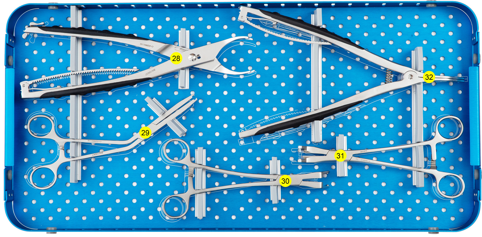 ISO 5.5mm Spinal Pedicle Screw Instrument Set