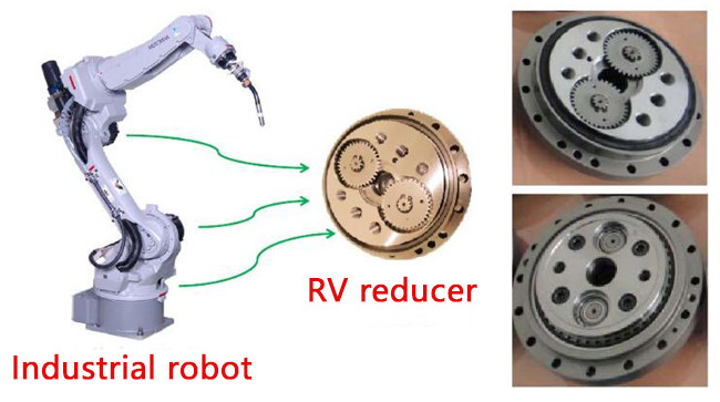 Rigid Construction RV Gear Reducer RV-27C-36.57, Same As Nabtesco Cycloidal