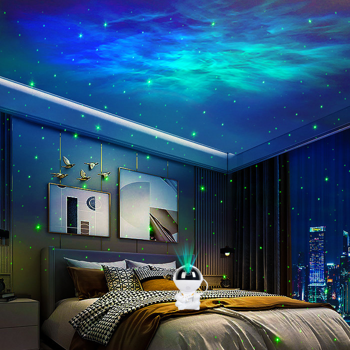 Multiscene RGB Room Projector Lights , Adjustable Space Lamps Star Projector