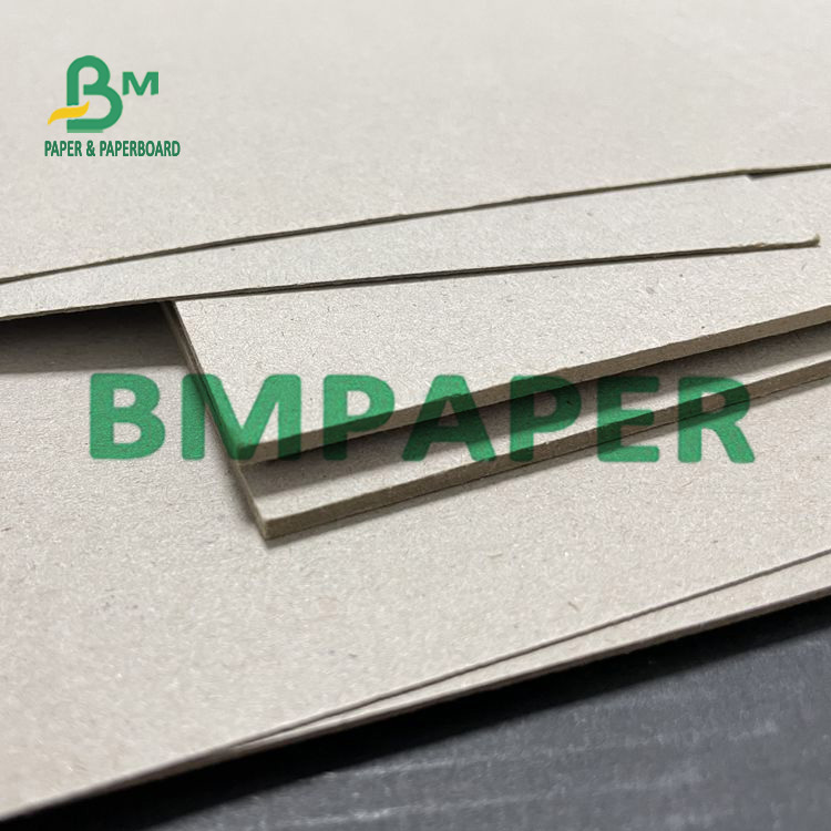 0.45mm - 3.84mm High Stiffness Grey Chipboard Both Sides Grey Back