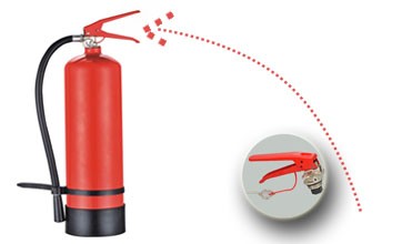 Portable Stored Pressure Fire Extinguisher Accessories OEM With Bracket