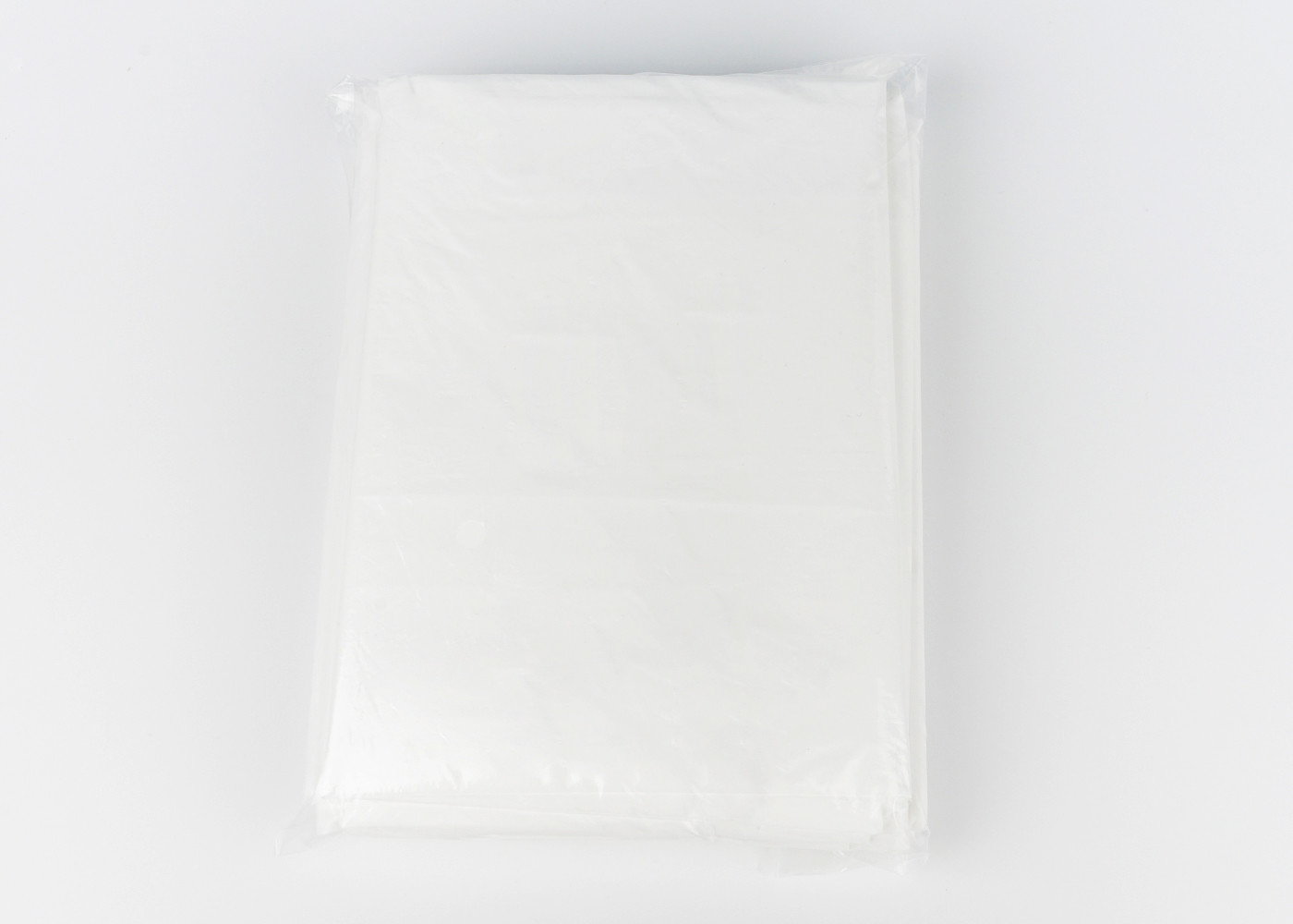 Waterproof Disposable PE Surgical White Plastic Isolation Gown for Hospital