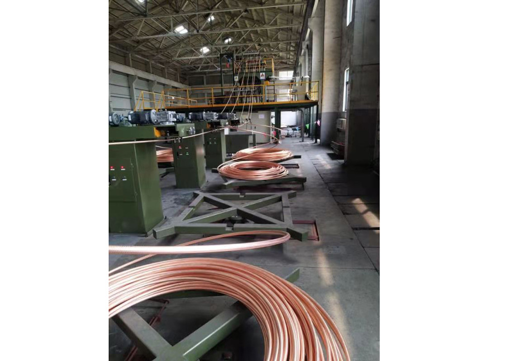 Copper Oven Upward Oxygenfree Copper Rod Continuous Casting Machine