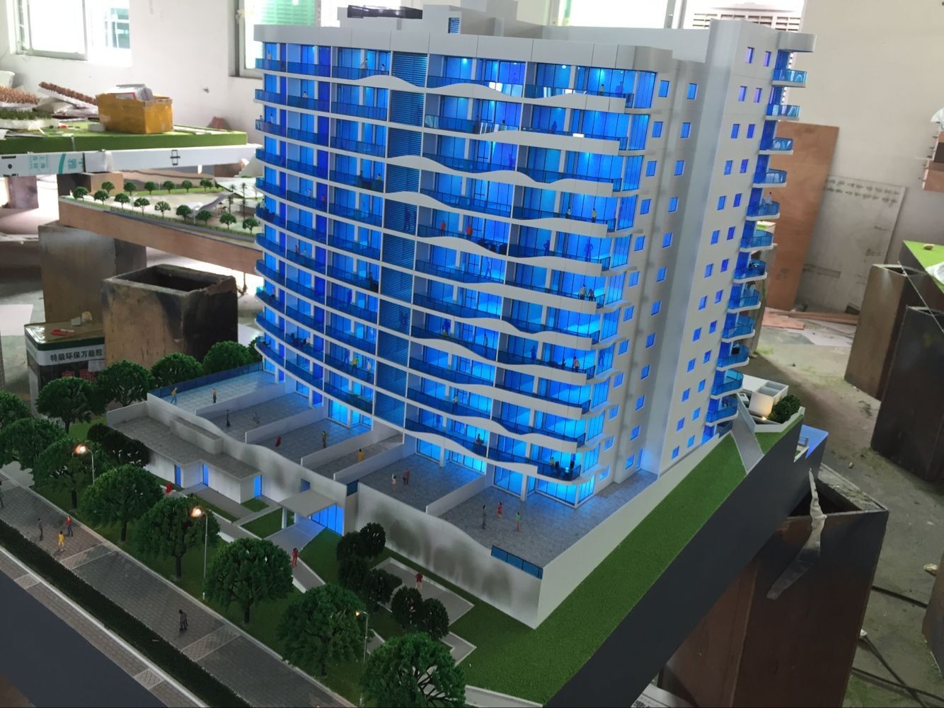 3d real estate design model from architectural model making factory