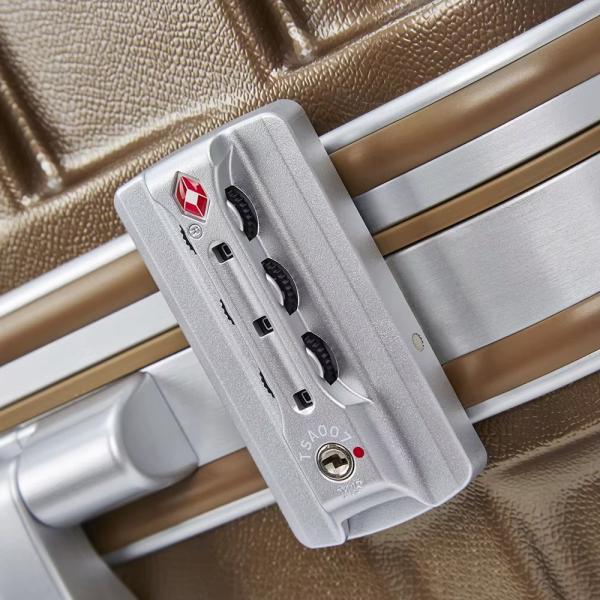 PC Trolley Case Classic Business Multipurpose Sports Suitcases Simple Fashionable Shirt Luggage OEM Small 4-Wheel Brown Tsa Lock