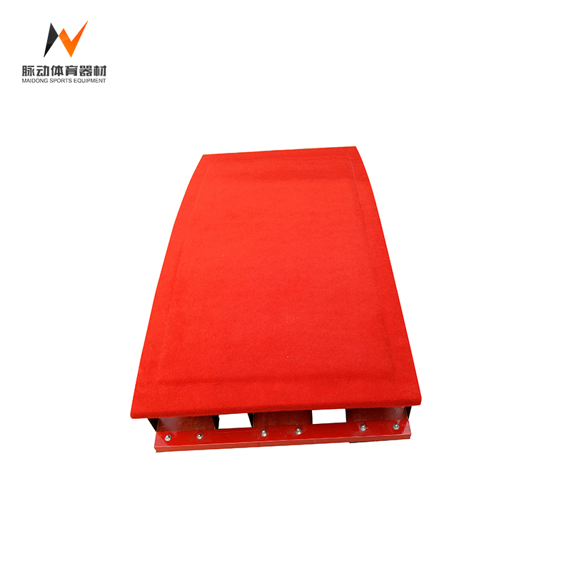 Sturdy Red Gymnastic Springboard For Sports Training Equipment