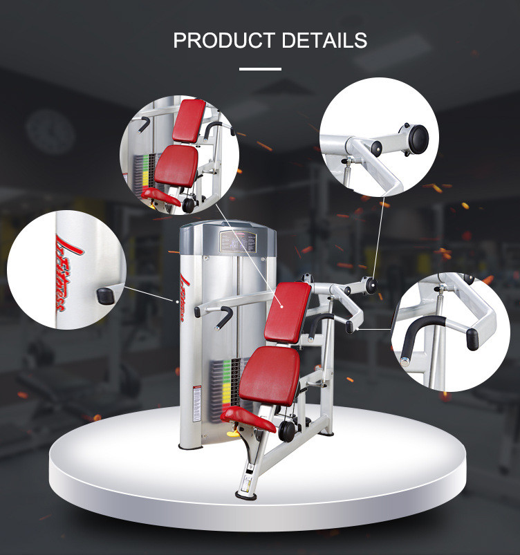 Elliptical Musculation Commercial Gym Machines , Life Fitness Shoulder Press Equipment