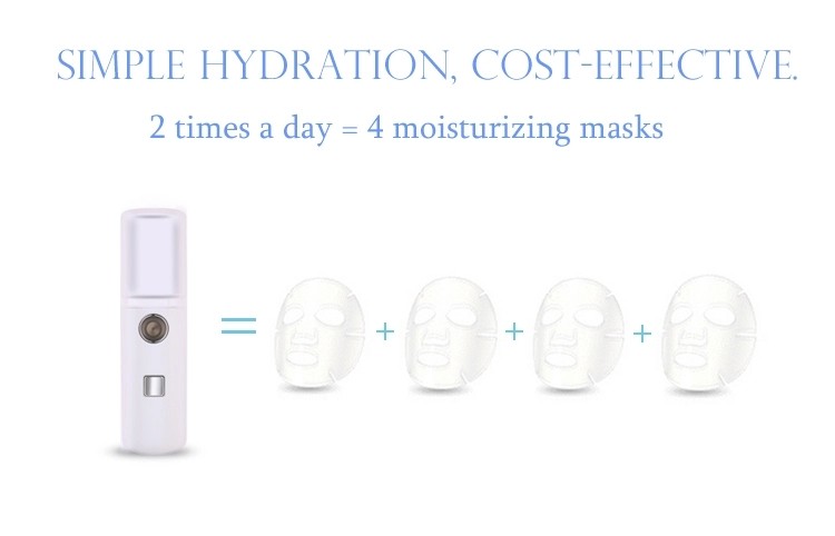 Facial Refreshing And Moisturizing Skin Hydrating Device Nano Face Spray Facial Steamer