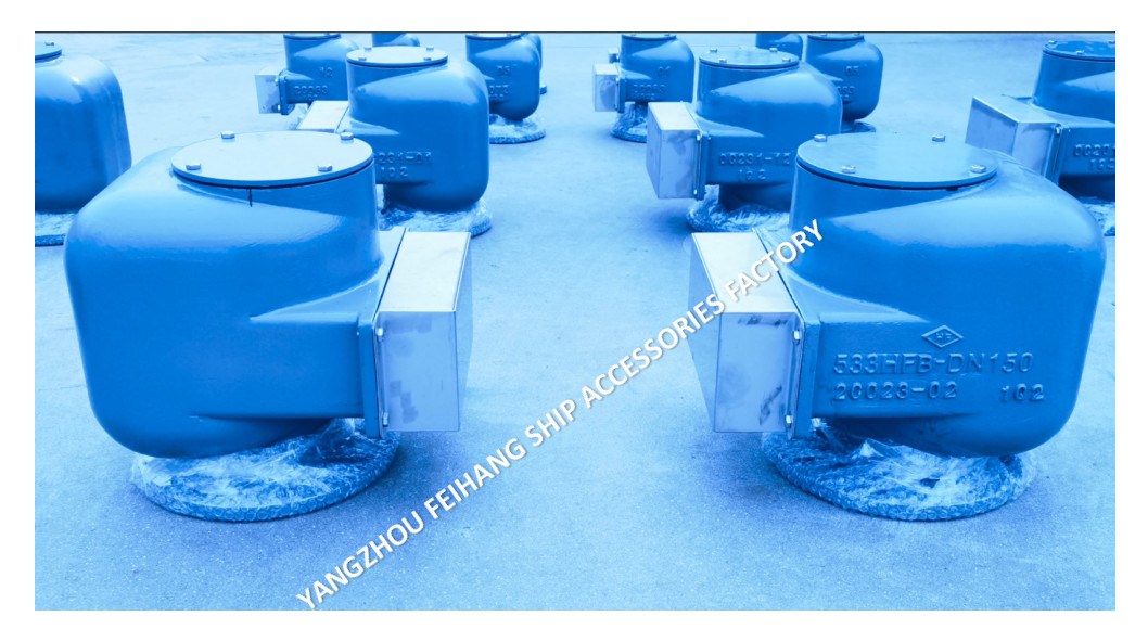 FLOAITNG DISC MARINE AIR VENT HEAD FOR FRESH WATER TANK MODEL 533HFB-150A